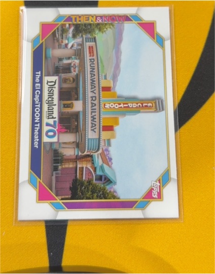 2025 Topps Disneyland 70th Anniversary #28 The El CapiTOON Theater — front