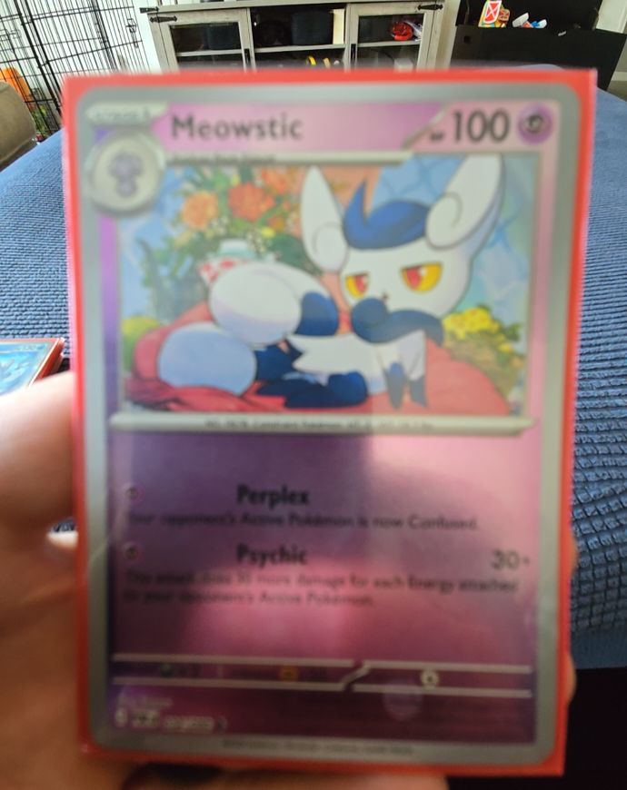 2026 Pokémon TCG Perfect Order #034 Meowstic — front