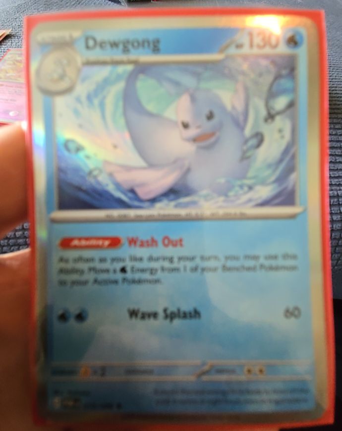 2016 Pokémon TCG Perfect Order #019 Dewgong — front