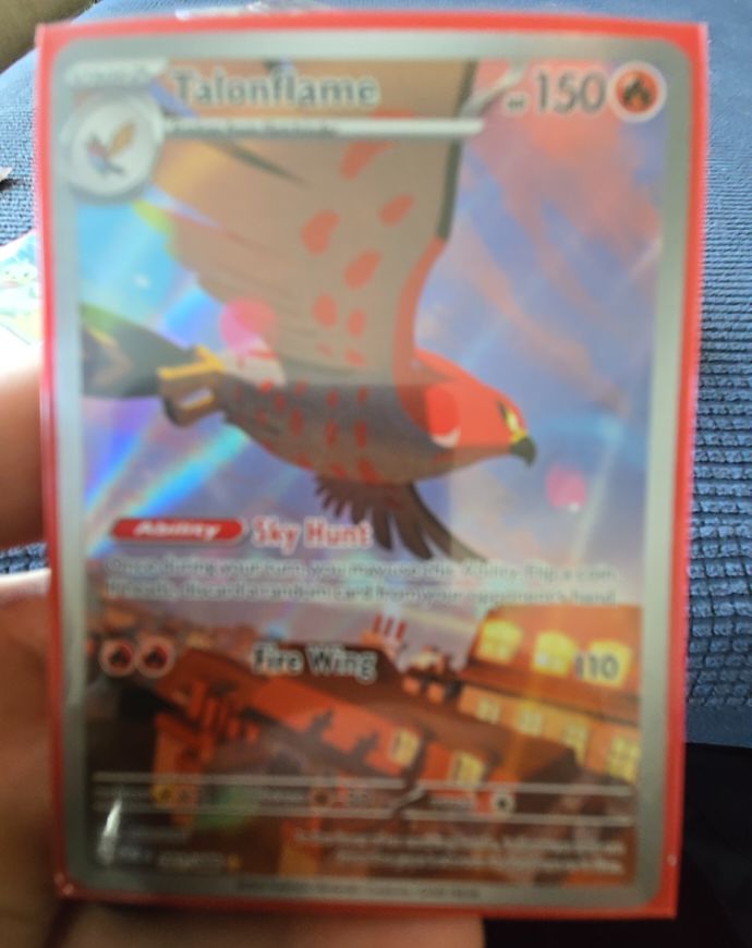 2020 Pokémon Perfect Order #091 Talonflame — front