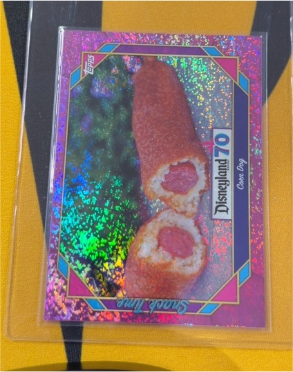 2025 Topps Disneyland 70th Anniversary #114 Corn Dog — front