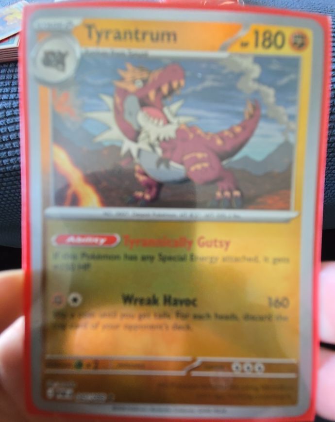 2015 Pokémon TCG Perfect Order #045 Tyrantrum — front
