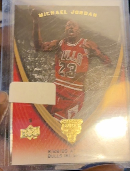 1992 Upper Deck Michael Jordan Chicago Bulls Insert — front