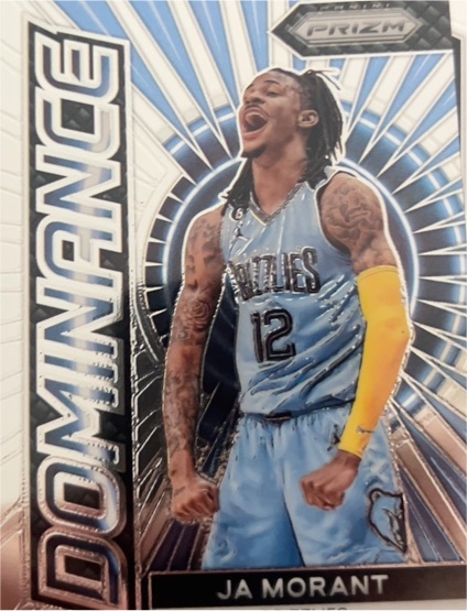 2023-24 Panini Prizm Dominance #1 Ja Morant — front