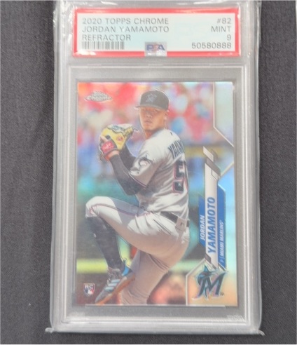 2020 Topps Chrome #82 Jordan Yamamoto Refractor — front