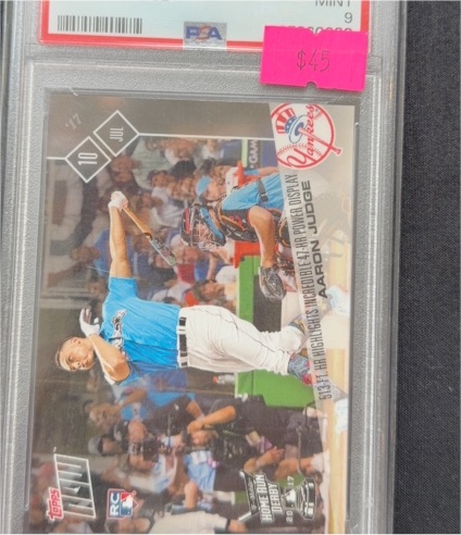 2017 Topps Now #345 Aaron Judge — front