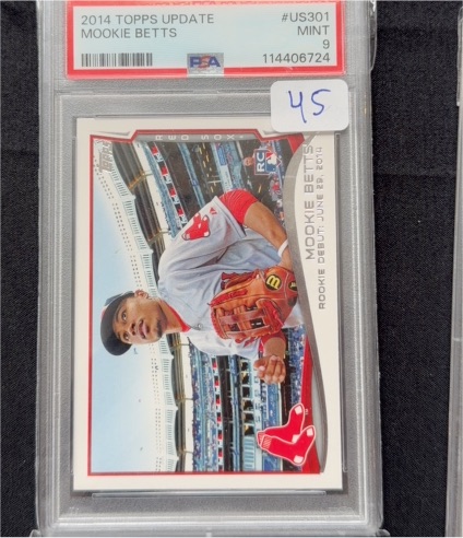 2014 Topps Update #US301 Mookie Betts — front