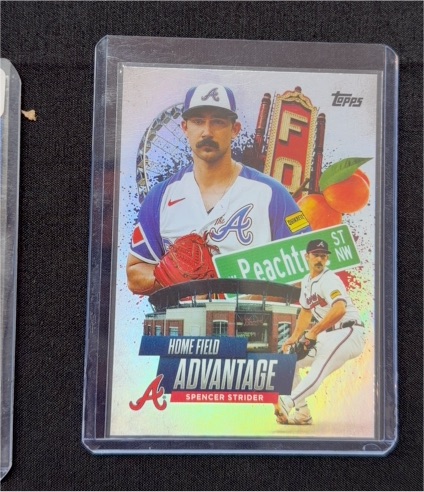 2025 Topps Home Field Advantage #HA-23 Spencer Strider — front