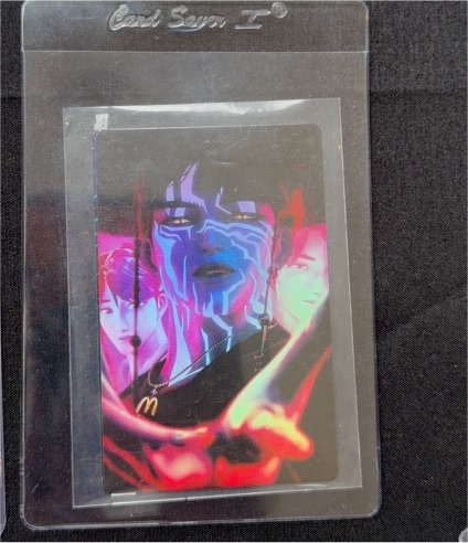 2026 McDonald's KPop Demon Hunters Saja Boys Jinu Demon — front