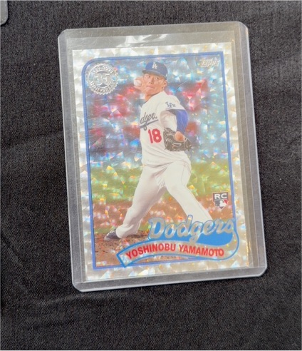 2026 Topps Series 1 #T91-55 Yoshinobu Yamamoto — front