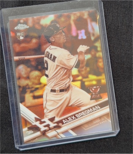 2017 Topps Chrome #9 Alex Bregman — front