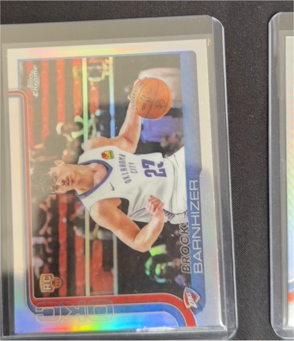 2025-26 Topps Chrome #295 Brooks Barnhizer — front