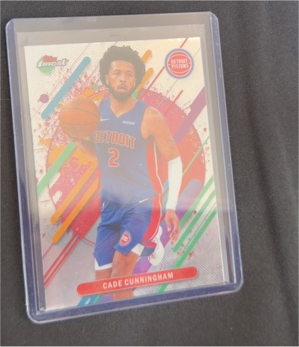 2025-26 Topps Finest #37 Cade Cunningham — front