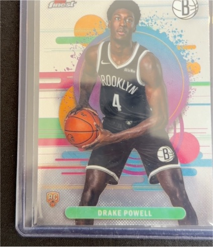 2025-26 Topps Finest #111 Drake Powell — front