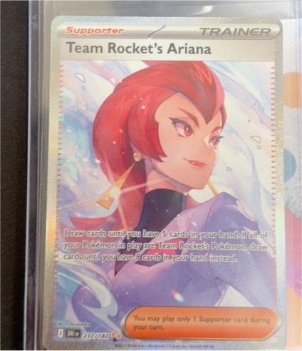2025 Pokémon Sv10: Destined Rivals #237 Team Rocket's Ariana — front
