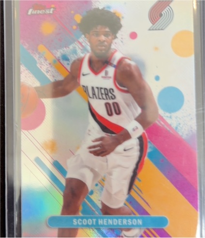 2025-26 Topps Finest #69 Scoot Henderson — front