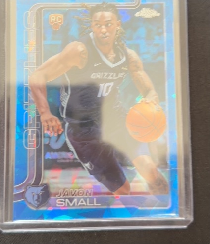 2025-26 Topps Chrome #299 Javon Small — front