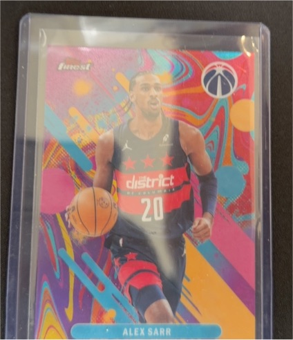 2025-26 Topps Finest #59 Alex Sarr — front