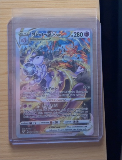 2023 Pokémon Crown Zenith #GG44 Mewtwo VSTAR — front