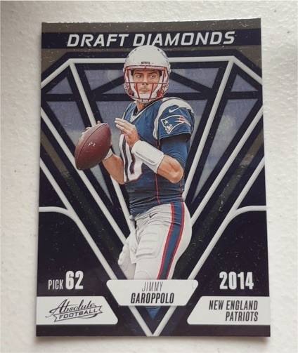 2023 Panini Absolute #DD-3 Jimmy Garoppolo Draft Diamonds — front