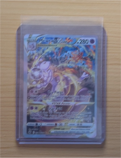 2022 Pokémon TCG #221 Mewtwo VSTAR — front