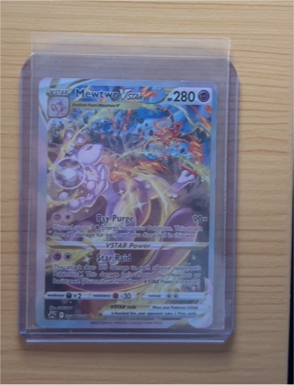 2023 Pokémon Crown Zenith #GG44 Mewtwo VSTAR — front