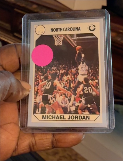 1990 Collegiate Collection #NC1 Michael Jordan — front