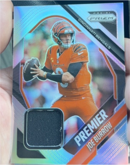 2025 Panini Prizm Premier Jerseys #PJY-JBW Joe Burrow — front