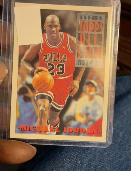 1992-93 Topps All-Star 1st Team #101 Michael Jordan — front