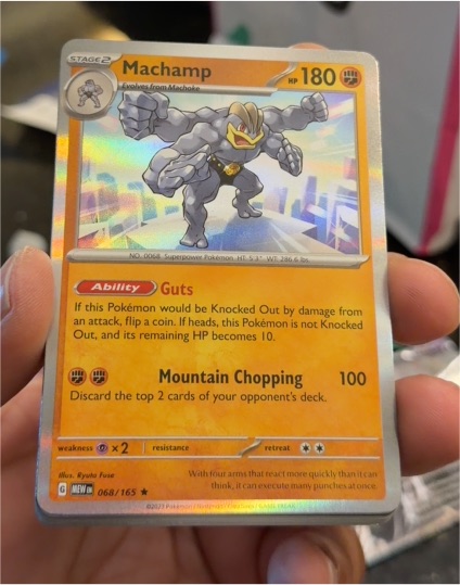 2023 Pokémon TCG Scarlet & Violet 151 #068 Machamp — front