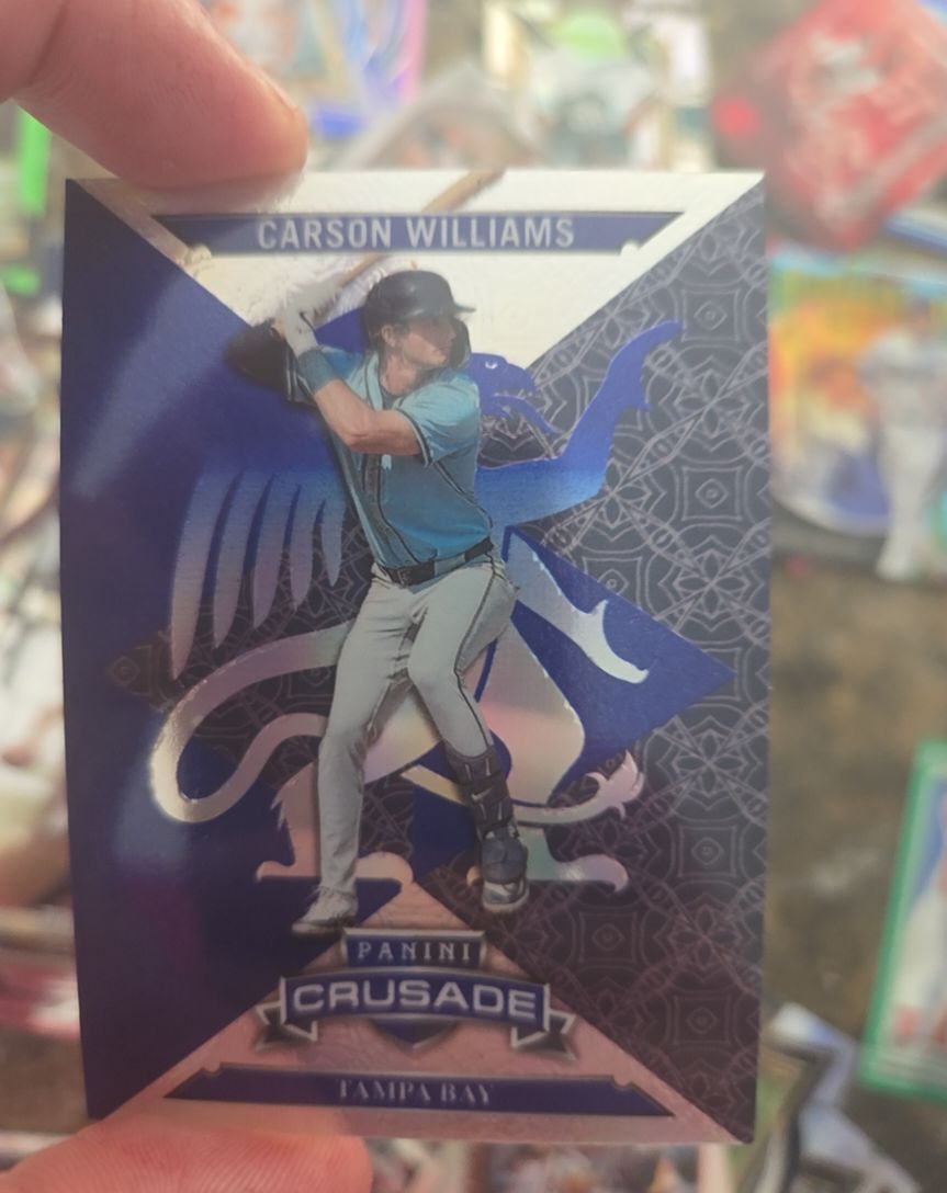 2025 Panini Crusade #28 Carson Williams — front