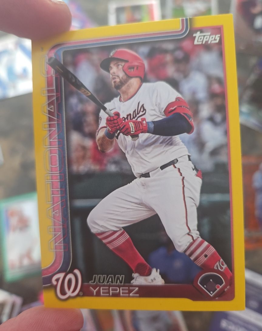 2025 Topps Series 2 #679 Juan Yepez — front
