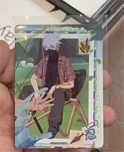2022 Kayou Naruto #NRSA01-PU-004L4 Kakashi Hatake Heavens Scroll — front