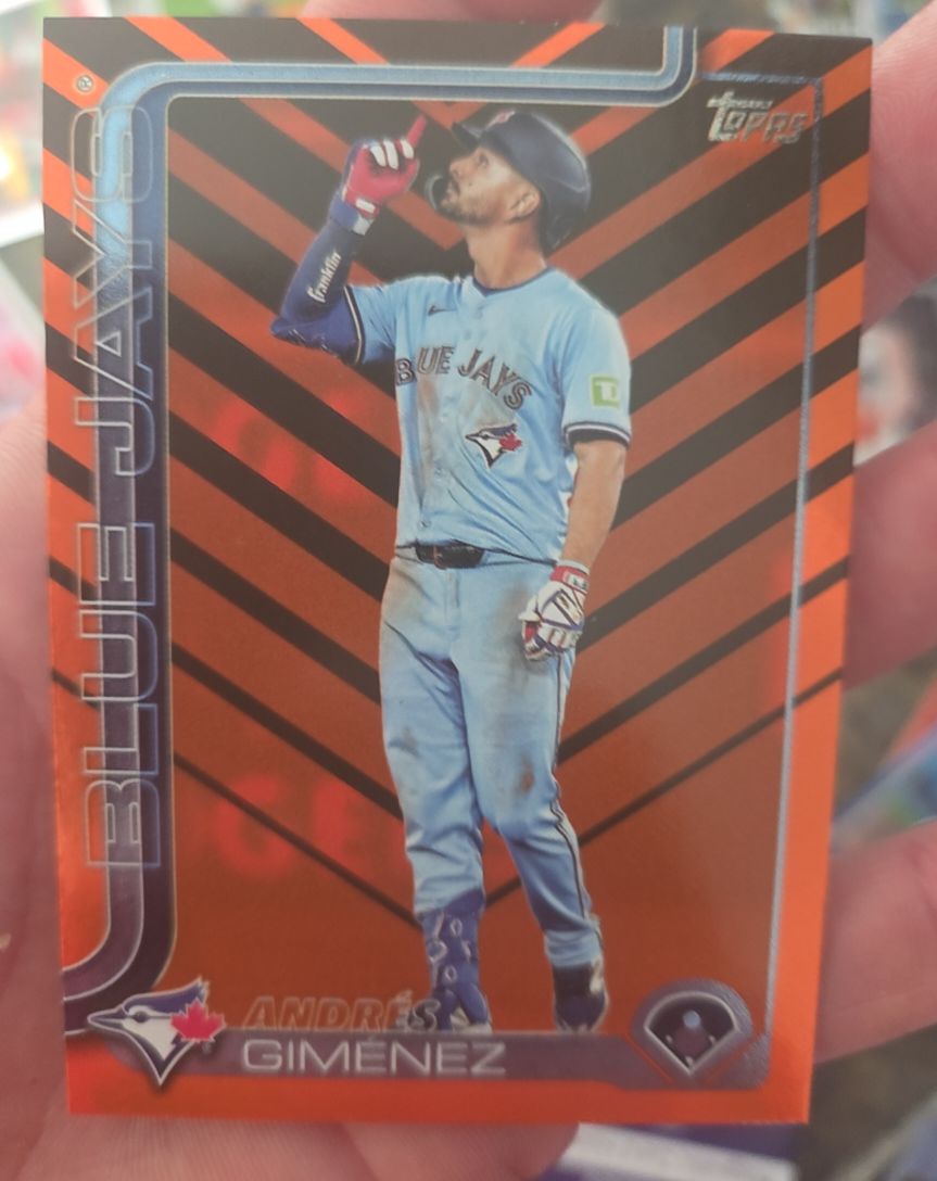 2025 Topps Update #US75 Andres Gimenez — front