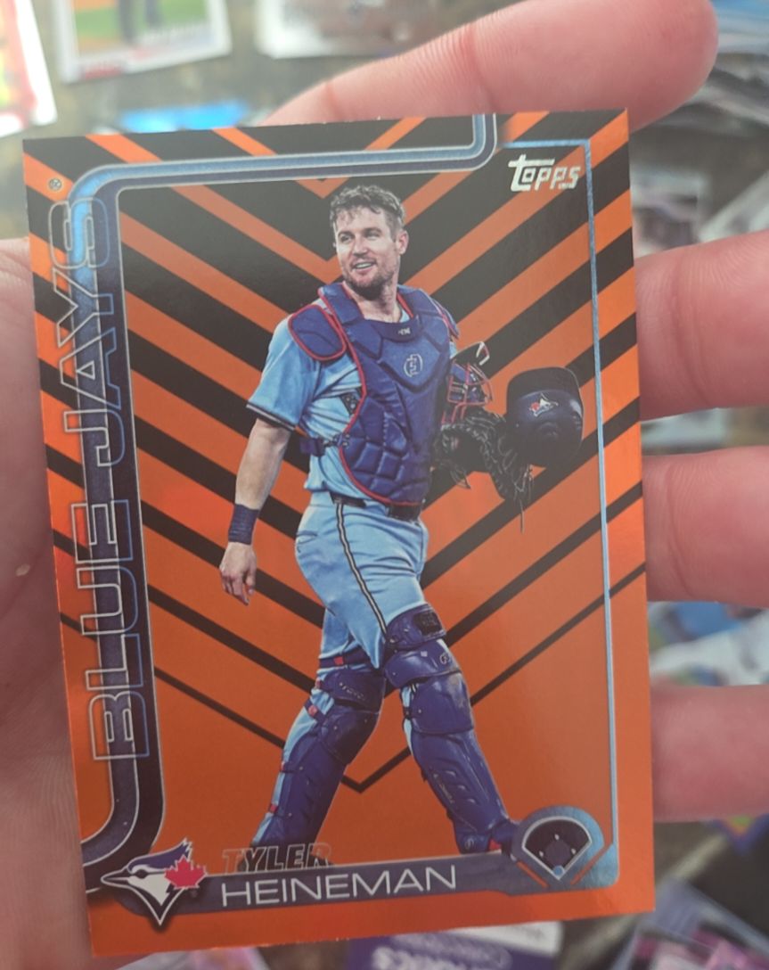 2025 Topps Update #US91 Tyler Heineman — front