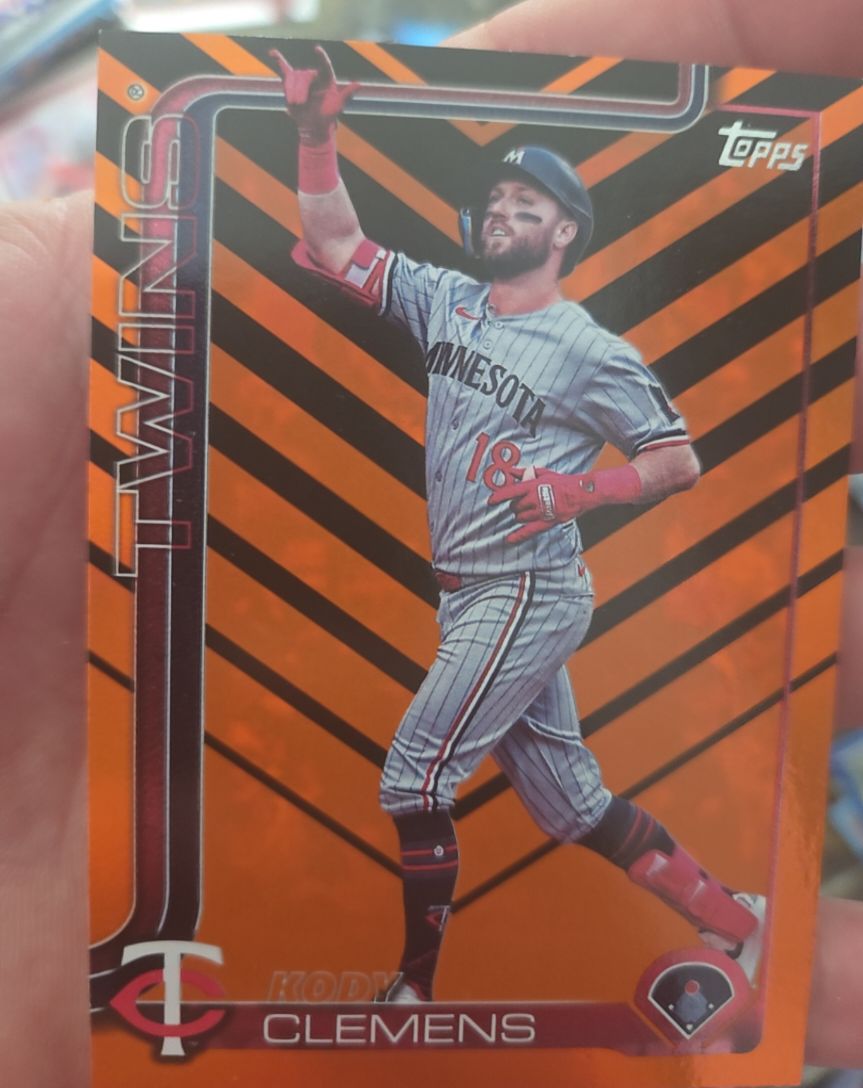 2025 Topps Update #US208 Kody Clemens Holiday — front