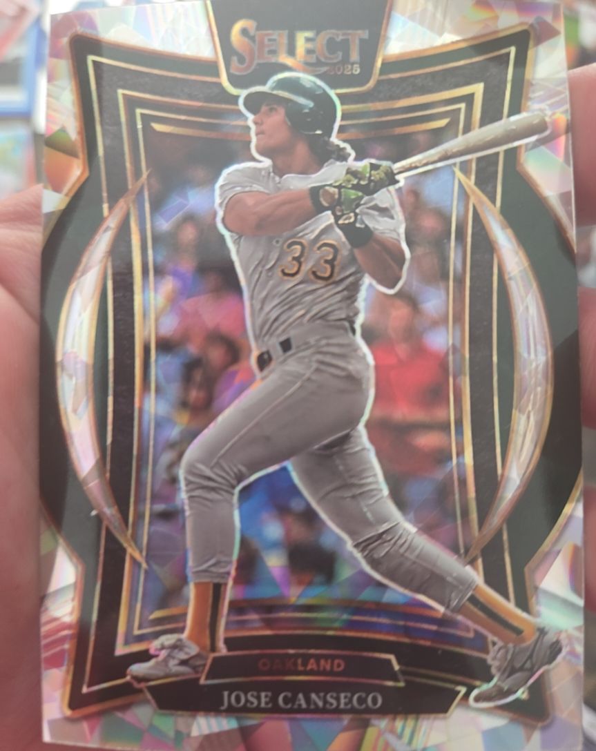 2025 Panini Select Concourse #60 Jose Canseco — front