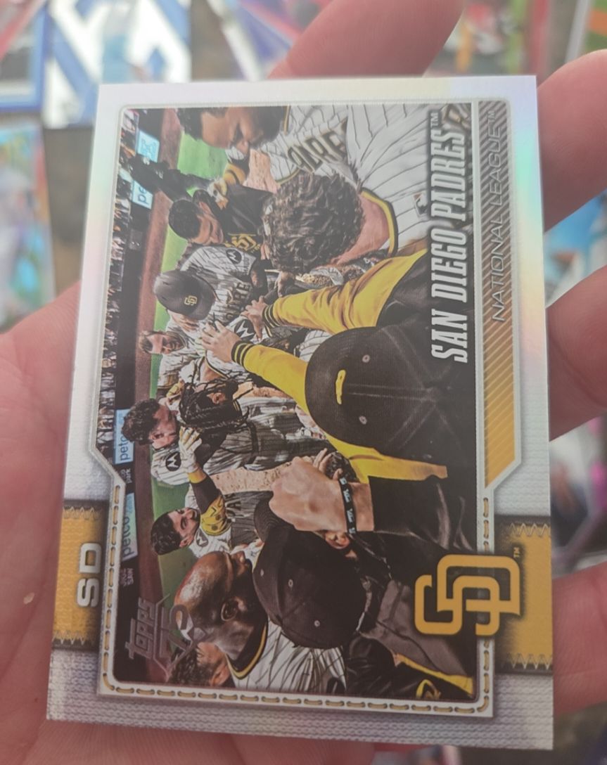 2026 Topps Series 1 #292 San Diego Padres Team — front