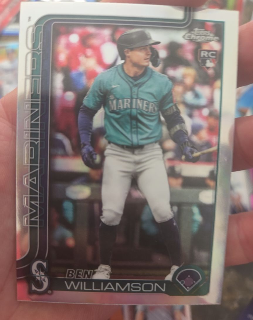 2025 Topps Chrome Update #USC168 Ben Williamson — front
