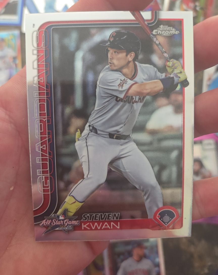 2025 Topps Chrome Update #ASGC-27 Steven Kwan — front