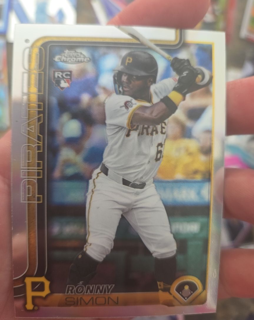 2025 Topps Chrome Update #USC35 Ronny Simon — front