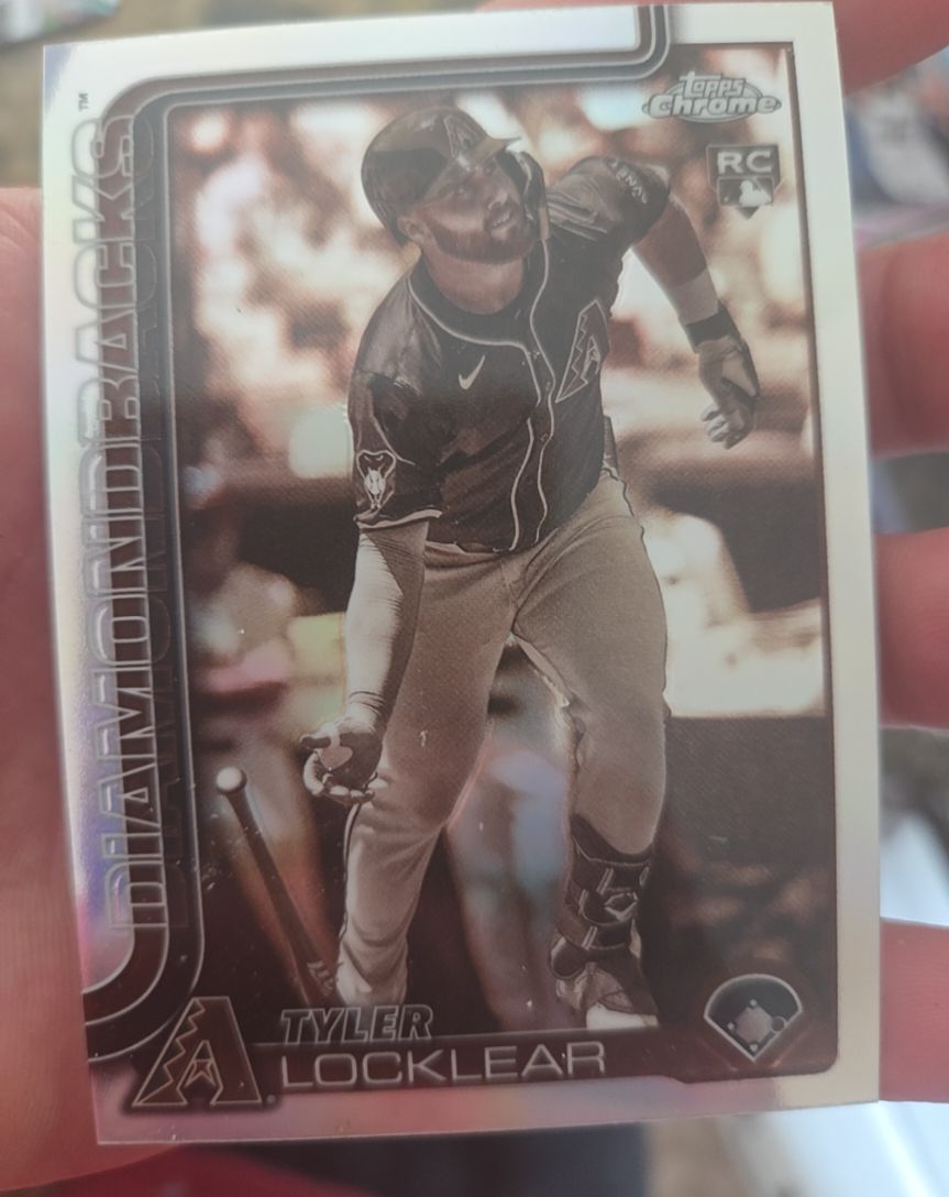2025 Topps Chrome Update #USC80 Tyler Locklear — front