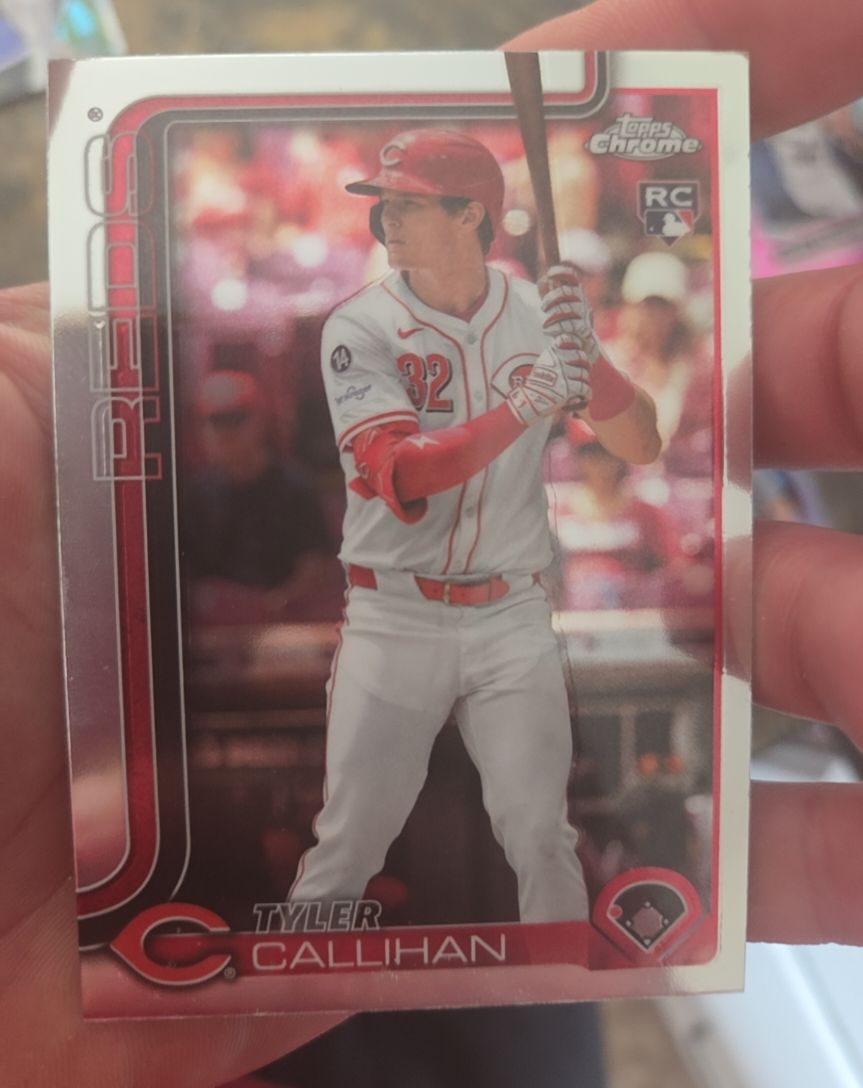 2025 Topps Chrome Update #USC156 Tyler Callihan — front