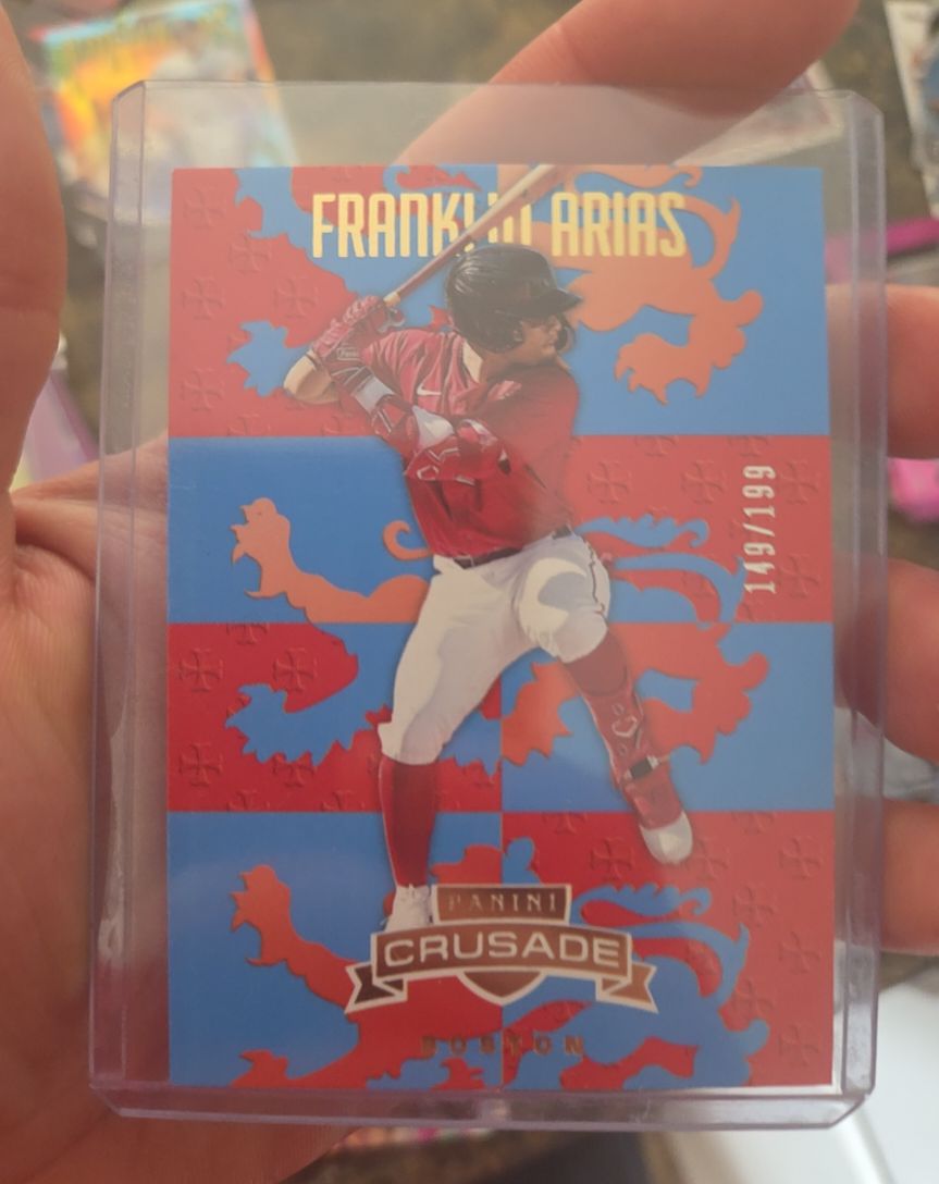 2025 Panini Crusade #81 Franklin Arias — front