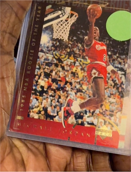 1995 Upper Deck Collector's Choice #JC1 Michael Jordan — front