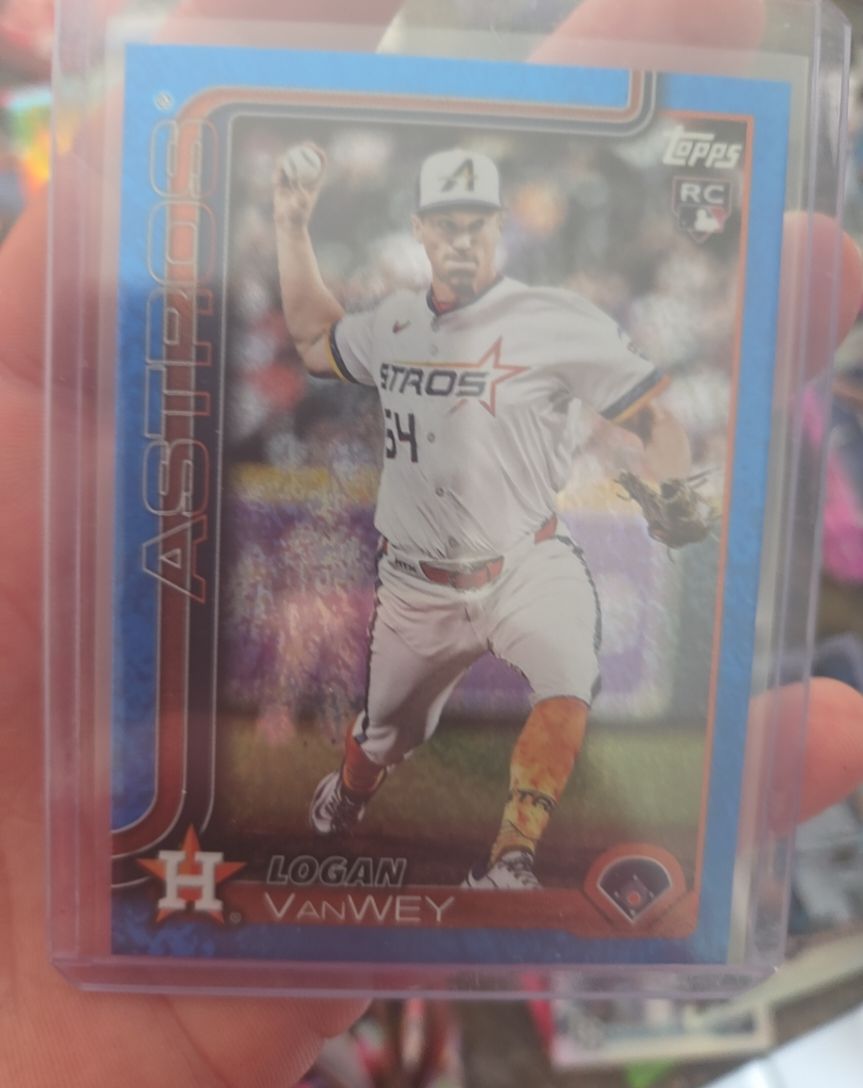 2025 Topps Update #US117 Logan VanWey — front