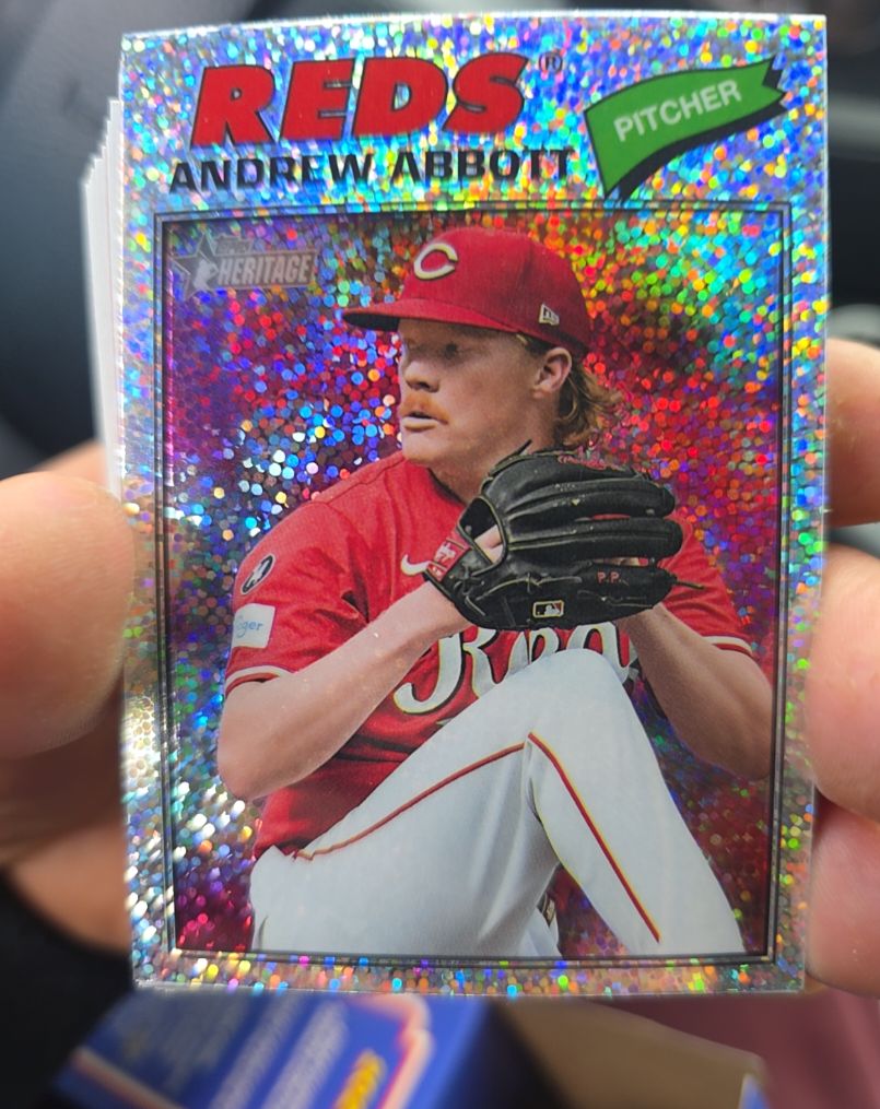 2026 Topps Heritage #31 Andrew Abbott — front