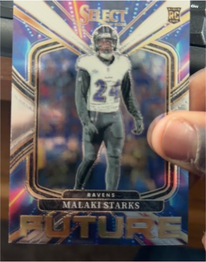 2025 Panini Select #2 Malaki Starks Future — front