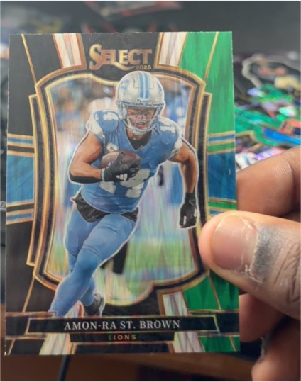 2025 Panini Select Premier Level #170 Amon-Ra St. Brown — front