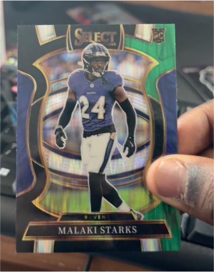 2025 Panini Select #61 Malaki Starks — front